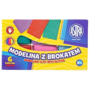 Modelina Astra 6 kol. brokatowa 