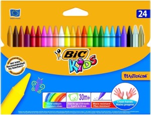 Kredki świecowe Bic Kids Plastidecor 24 kol 24 kol. (829772)