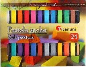 Pastele suche Titanum 24 kol.