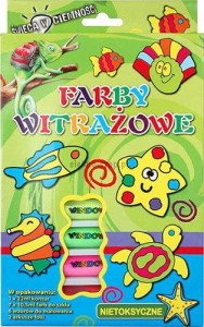 Farba do malowania na szkle Titanum 10,5ml 7 kolor. (4037)