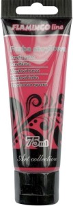 Farba akrylowa Flamingo Line kolor: magenta 75ml (028)