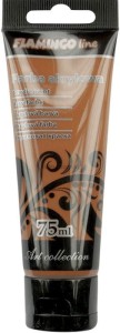 Farba akrylowa Flamingo Line kolor: brązowy jasny 75ml (085)