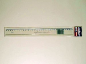 Linijka plastikowa Grales 30cm (L30 bl)