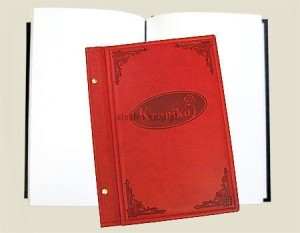 Kronika Warta - bordowy 100k. [mm:] 255x345 (319-039)