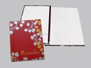 Kronika Warta NADRUK WIELOBARWNY - bordowy 100k. [mm:] 250x345 (1829-319-061)