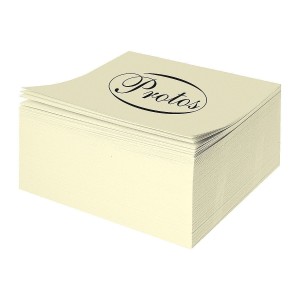Kostka papierowa Protos - kremowy [mm:] 85x85x 30