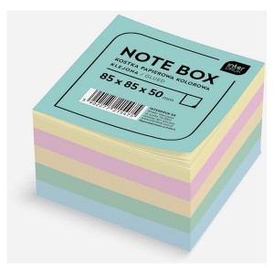 Kostka papierowa Interdruk - mix [mm:] 85x85x 50 (KOSPAPFK5)