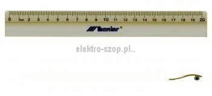 Linijka aluminiowa Leniar 20cm