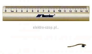 Linijka aluminiowa Leniar 15cm