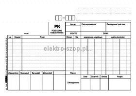 Druk samokopiujący Stolgraf polecenie księgowania A5 A5 100k. (K9)