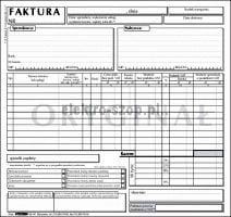 Druk samokopiujący Stolgraf faktura VAT 2/3 A4 (1+2) uniwersalna 2/3 A4 100k. (F21)