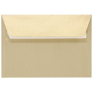 Koperta Galeria Papieru Millenium C6 - złota (280215) 10 sztuk