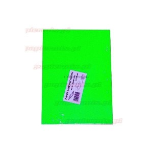 Etykieta samoprzylepna Protos fluo A4 - zielony fluorescencyjny [mm:] 210x297