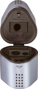 Temperówka Faber Castell Grip 2001 - szary (183800)