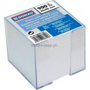 Kostka papierowa Donau - biały [mm:] 83x83x 75 (7490001-99)