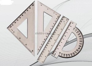 Komplet geometryczny Tetis 4 el. (BL001-BK)