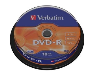 Płyta dvd Verbatim 4,7GB x16