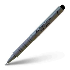 Cienkopis kreślarski Faber Castell Ecco Pigment, czarny 0,05mm 1kol. (FC166099)