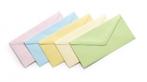 Koperta Galeria Papieru satynowana pastelowa - mix [mm:] 80x160 (280498) 50 sztuk