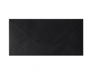 Koperta Galeria Papieru pearl czarny DL - czarny (280177) 10 sztuk