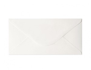 Koperta Galeria Papieru gładki biały k 150 DL - biały [mm:] 110x220 (280191) 10 sztuk