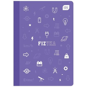 Zeszyt tematyczny Interdruk fizyka A5 60k. 70g krata