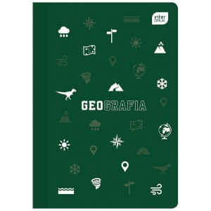 Zeszyt tematyczny Interdruk Geografia A5 60k. 70g krata