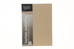 Papier ozdobny (wizytówkowy) Galeria Papieru millenium złoty A4 - złoty 180g (200772)