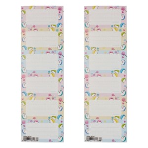 Naklejka na zeszyt Starpak Pastel 1 (495026)