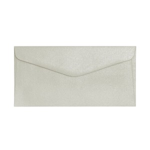 Koperta Galeria Papieru pearl jasnosrebrny DL - srebrny (280140) 10 sztuk