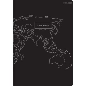 Zeszyt Top 2000 geografia mix A5 60k. 70g krata (400168980)