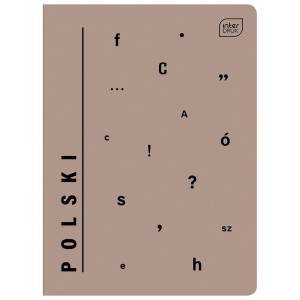 Zeszyt tematyczny Interdruk UV J.POLSKI A5 60k. 70g linia (ZE60POL=)