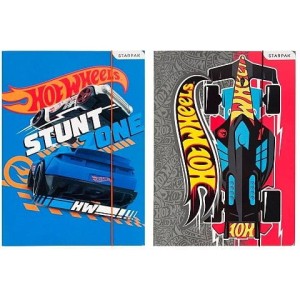 Teczka kartonowa na gumkę Starpak Hot Wheels St A4 kolor: różnokolorowy (337292)