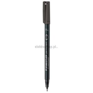 Foliopis Staedtler lumocolor, czarny 1,0-2,5mm (S 314-9)