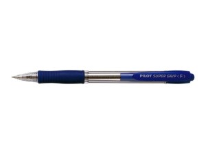 Długopis olejowy Pilot Super Grip niebieski 0,21mm (BPGP-10R-F-L)