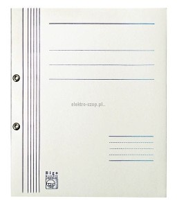 Skoroszyt Bigo A4 - biały 250-280g (0019)