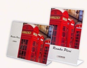Ramka Gedeon plexi [mm:] 210x297 (PLX21GDH)