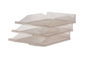 Szuflada na dokumenty Bantex Budget - dymny [mm:] 350x255x 60 (400109723)