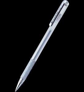 Długopis KF8 Pentel srebrny 0,35mm (K-118)