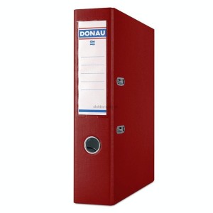 Segregator dźwigniowy Donau Master A4 75mm bordowy (3970001PL-05)