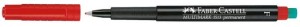 Foliopis Faber Castell Multimark czerwony (FC151321)