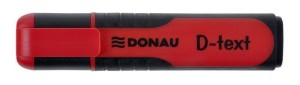 Zakreślacz Donau D-Text czerwony (7358001PL-04)