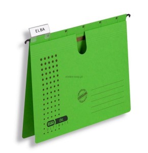 Skoroszyt Elba Chic Ultimate wiszący A4 - zielony 240g (100552096)