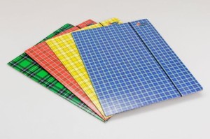 Teczka kartonowa na gumkę Rexus w krątę A4 kolor: różne 300g [mm:] 234x317 (603526)