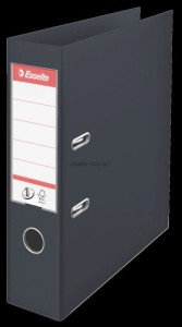 Segregator dźwigniowy Esselte No.1 Power A4 75mm czarny (811370)
