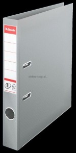 Segregator dźwigniowy Esselte No.1 Power A4 50mm szary (811480)