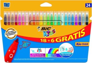 Flamaster Bic Kids Kid Couleu r24 kol 24 kol. (8418005)