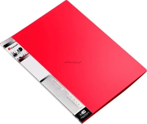 Teczka ofertowa Titanum PP A4 kolor: czerwony 20 kieszeni [mm:] 235x307 (TO20RE)