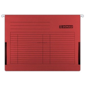 Teczka zawieszkowa Donau A4 - czerwony 230g (7410905-04)
