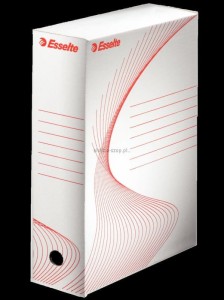 Pudło archiwizacyjne Esselte Boxy 100 A4 - biały [mm:] 245x100x 345 (128102)